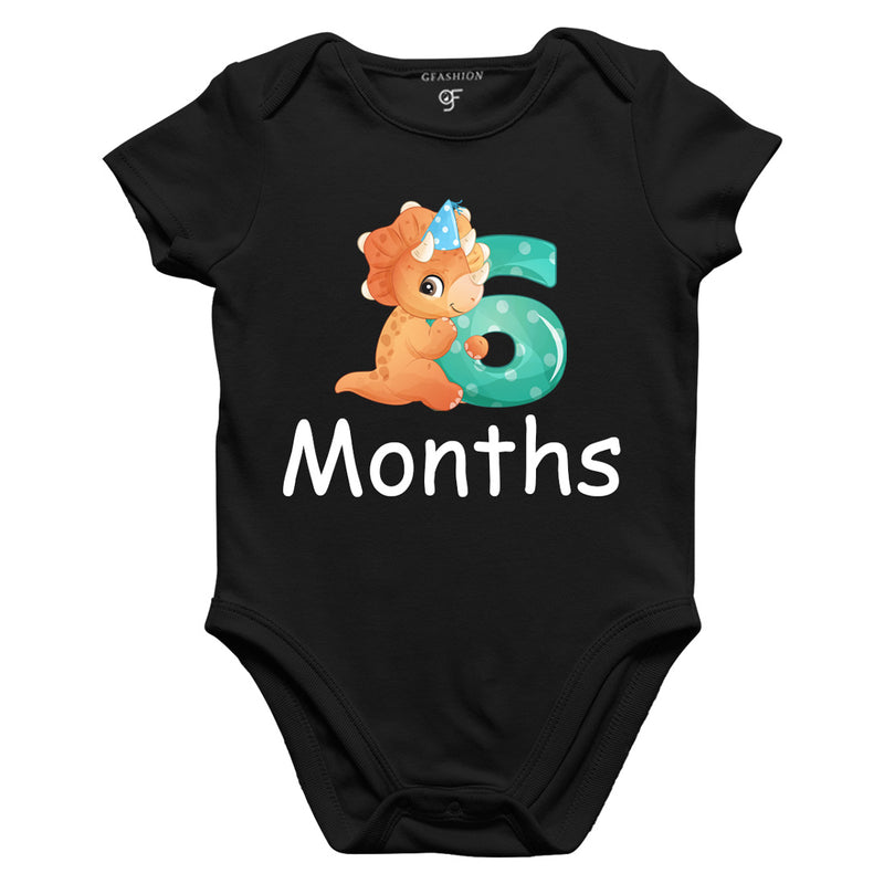 Six Month Baby BodySuit in Black Color avilable @ gfashion.jpg