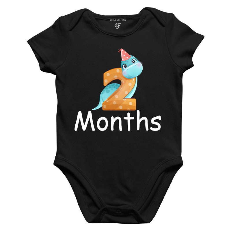 Two Month Baby BodySuit in Black Color avilable @ gfashion.jpg