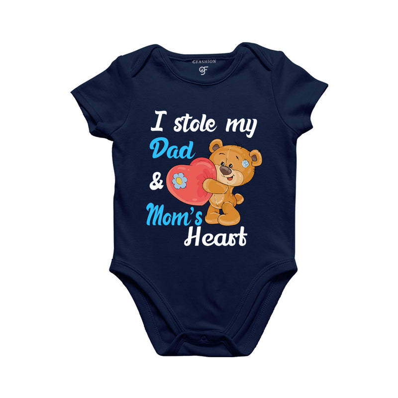 Handsome just like dad-mommy's little prince Baby Boy onesie combo 3