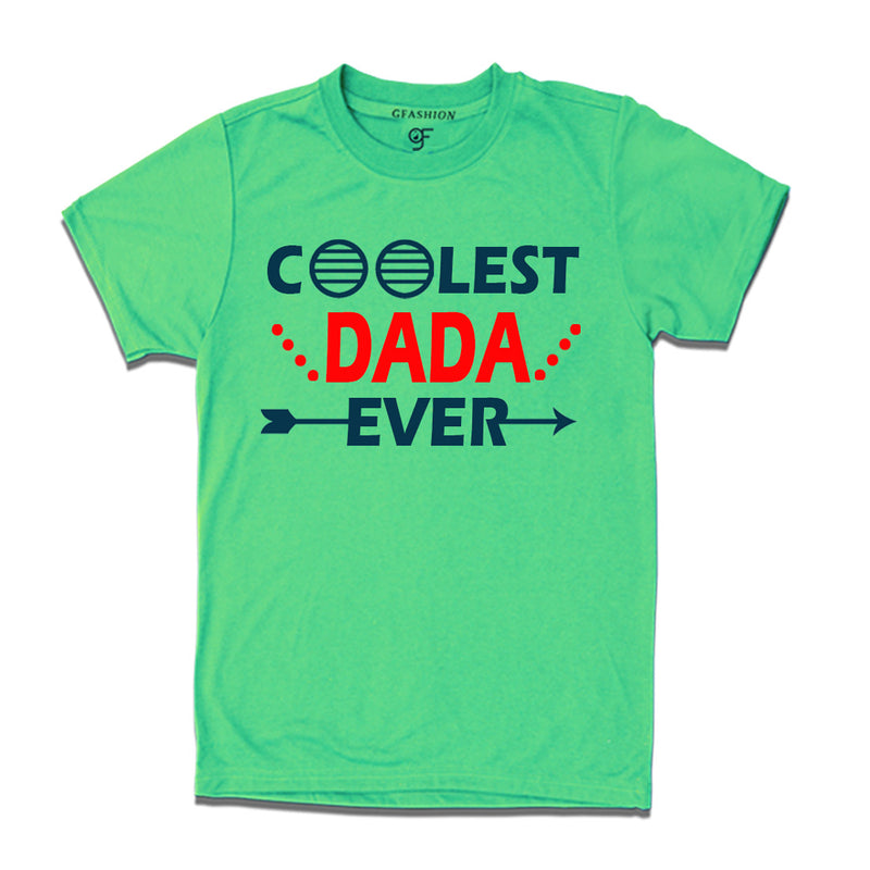 coolest dada ever t shirts-p-green-gfashion