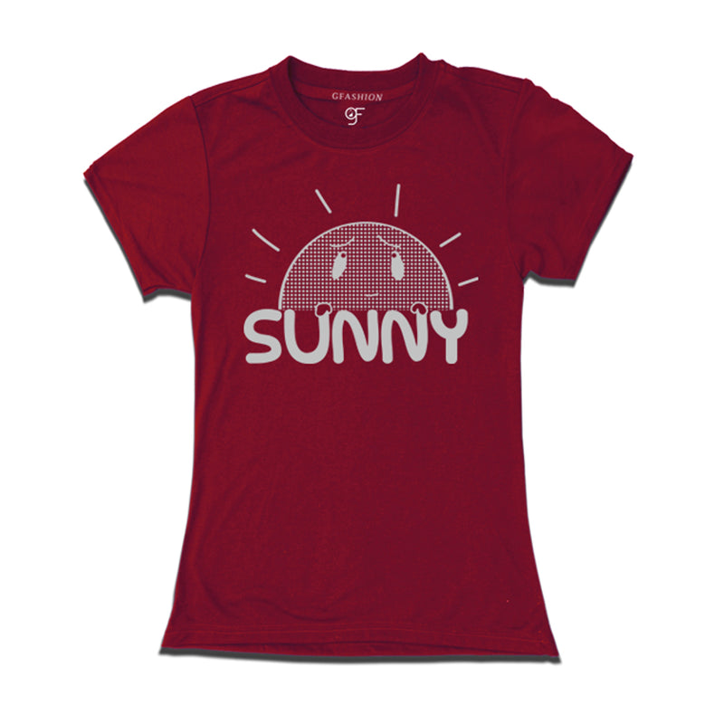 sunny women's t shirts