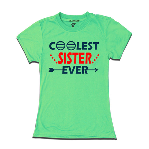 coolest sister ever t shirts-p-green-gfashion