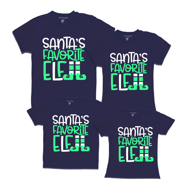 santa favorite elf t shirts