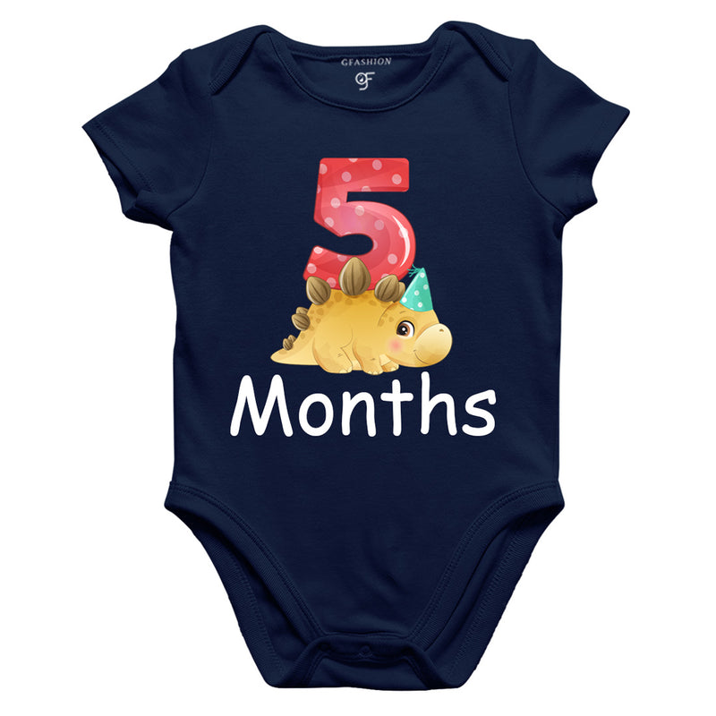 Five Month Baby BodySuit in Navy Color avilable @ gfashion.jpg