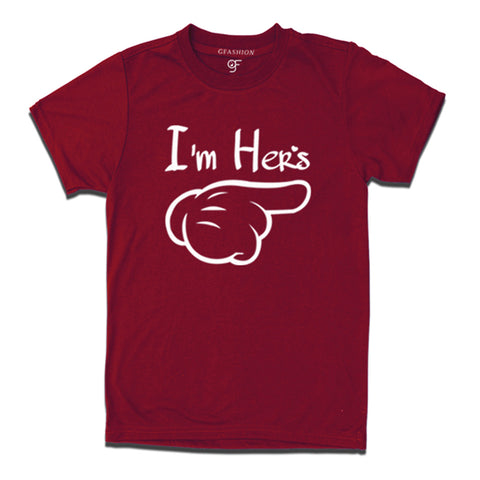 i'm hers t shirts