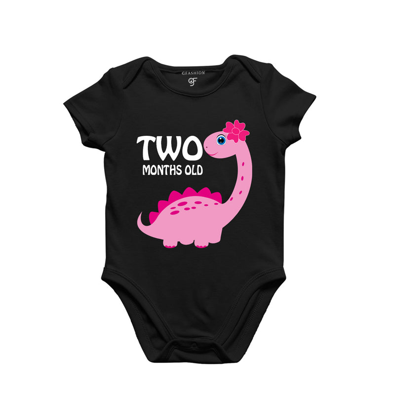Two Month Baby Bodysuit-Rompers in Black Color avilable @ gfashion.jpg