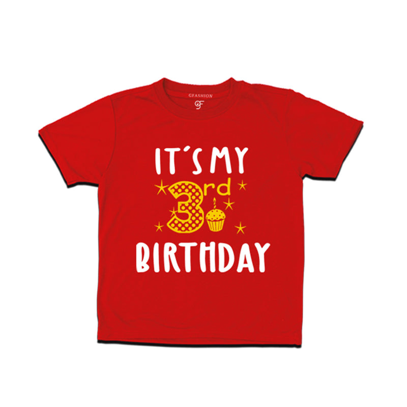 3rd birthday t-shirts for girl and boy