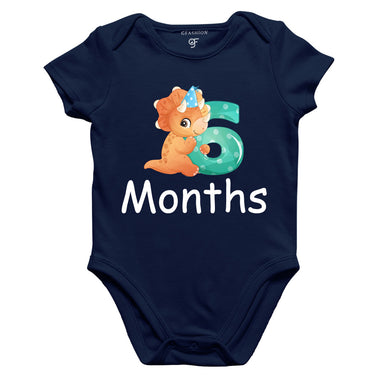 Six Month Baby BodySuit in Navy Color avilable @ gfashion.jpg