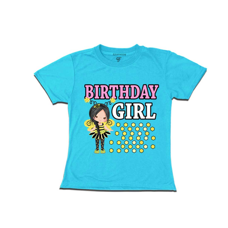 Bee Theme Birthday Girl T-shirts