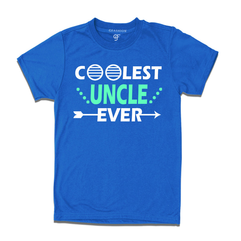 coolest uncle ever t shirts-blue-gfashion