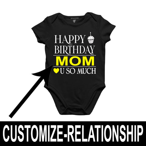 Happy Birthday Mom Love u so much-Body suit-Rompers in Black Color available @ gfashion.jpg