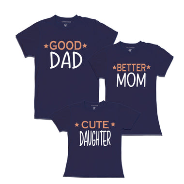 Good Dad-Better Mom-cute daughter