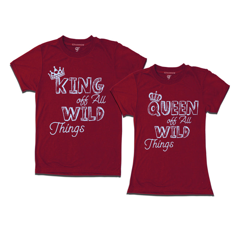 couple t-shirts for king queen