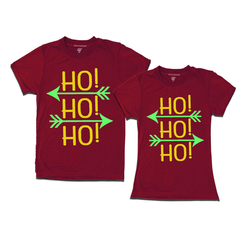 Ho Ho Ho - Couple T-shirts