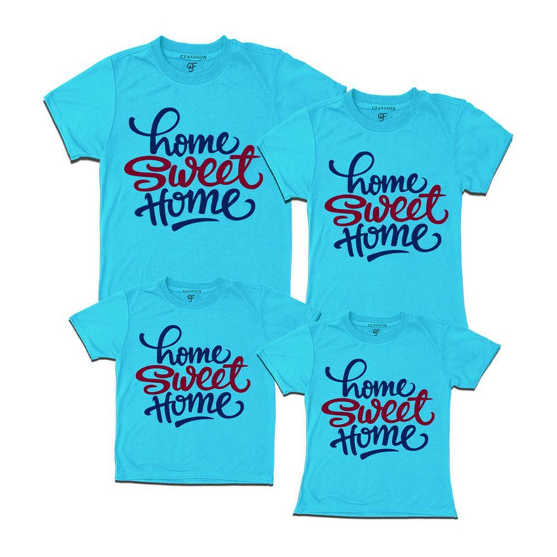 home sweet home matching family t shirts