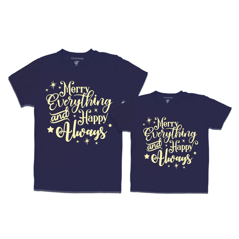 Matching t-shirt for Dad and girl