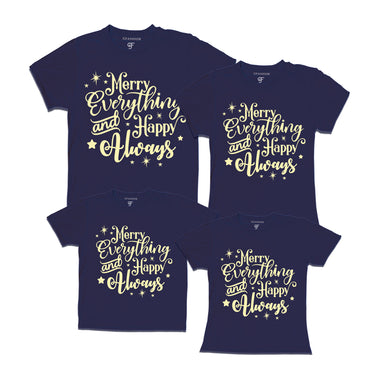 Merry everything-couple and family tees