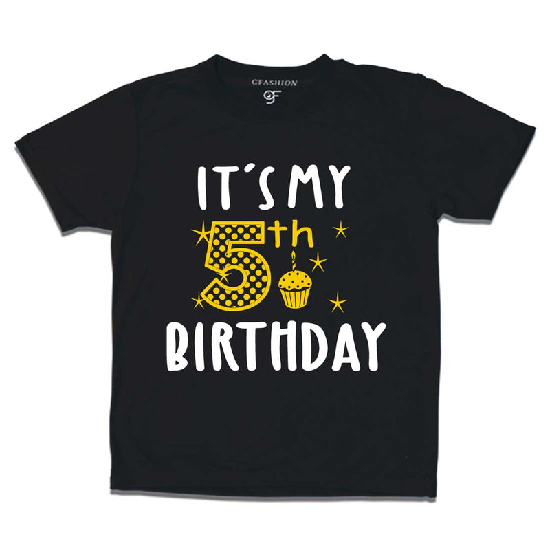 5th Birthday Girl T-shirt