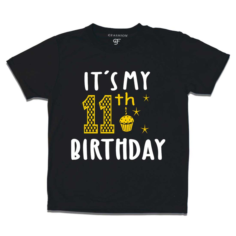 11th Birthday girl T-shirt