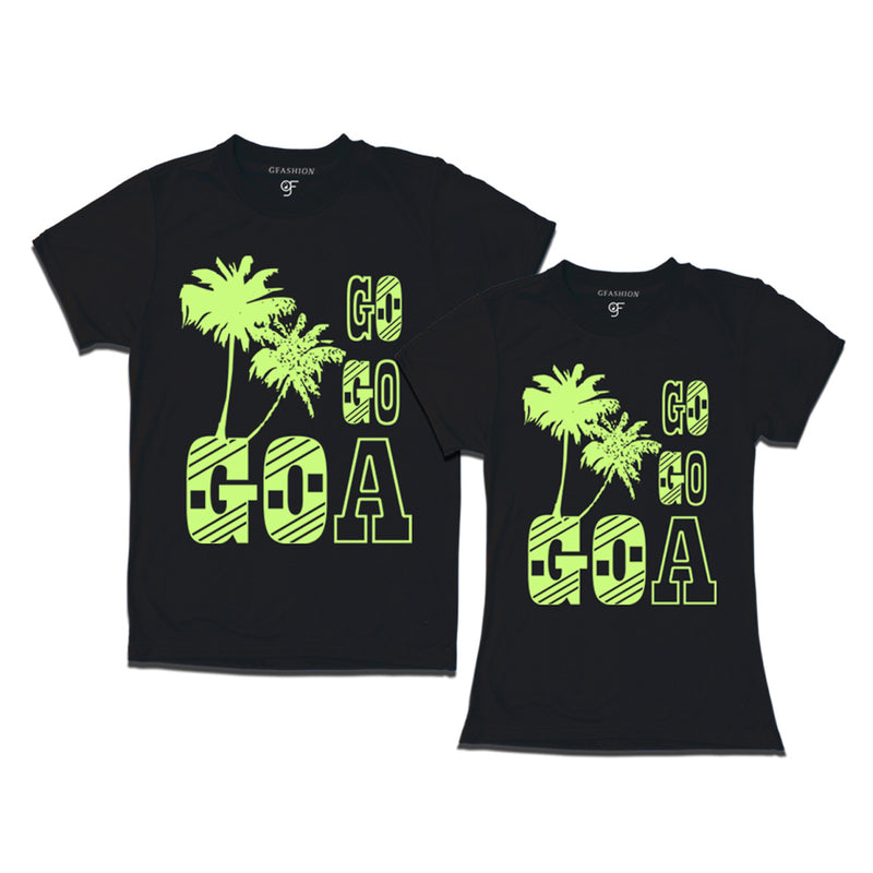 matching couples t-shirt for vacation goa