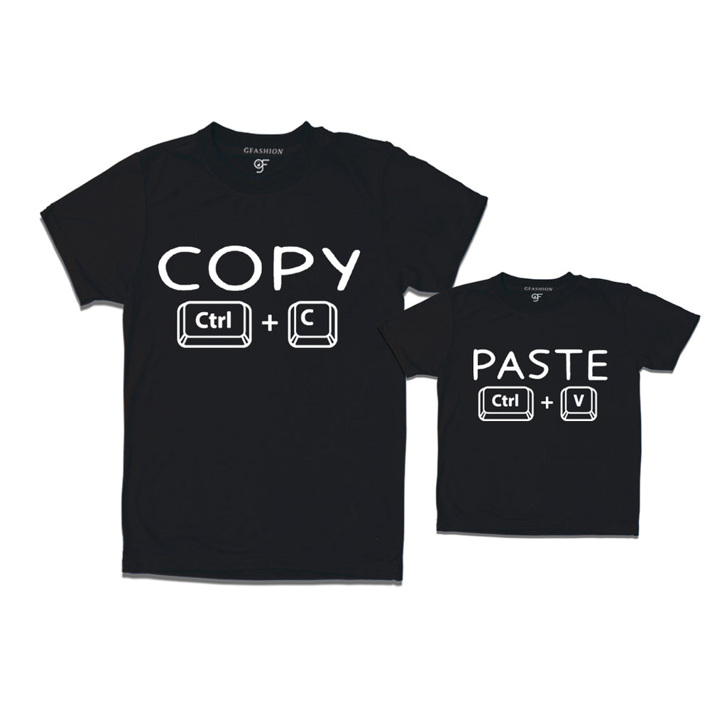 Copy Paste t shirts dad daughter | father daughter combo – GFASHION