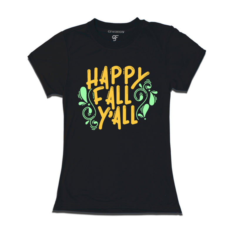 Mom t-shirt for happy fall Y'all