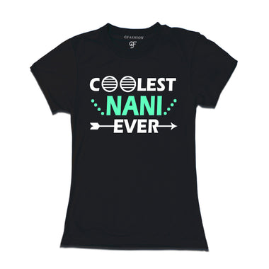 coolest nani ever t shirts -black @ gfashion