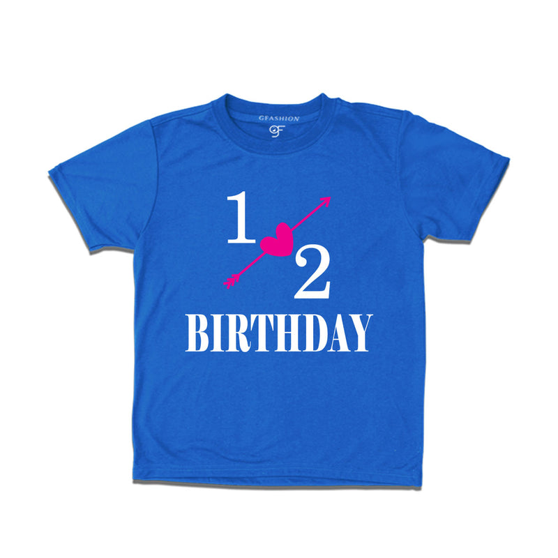 1/2 birthday t-shirts boy-girl online india