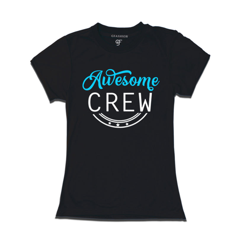 awesome crew ladies t shirts