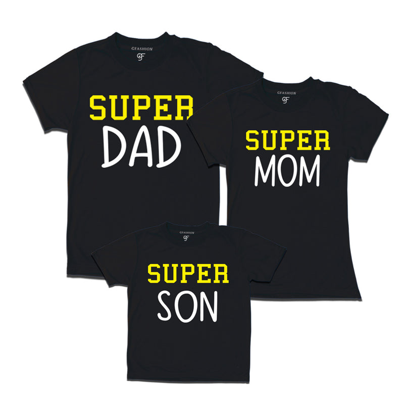 SUPER DAD-SUPER MOM-SUPER SON