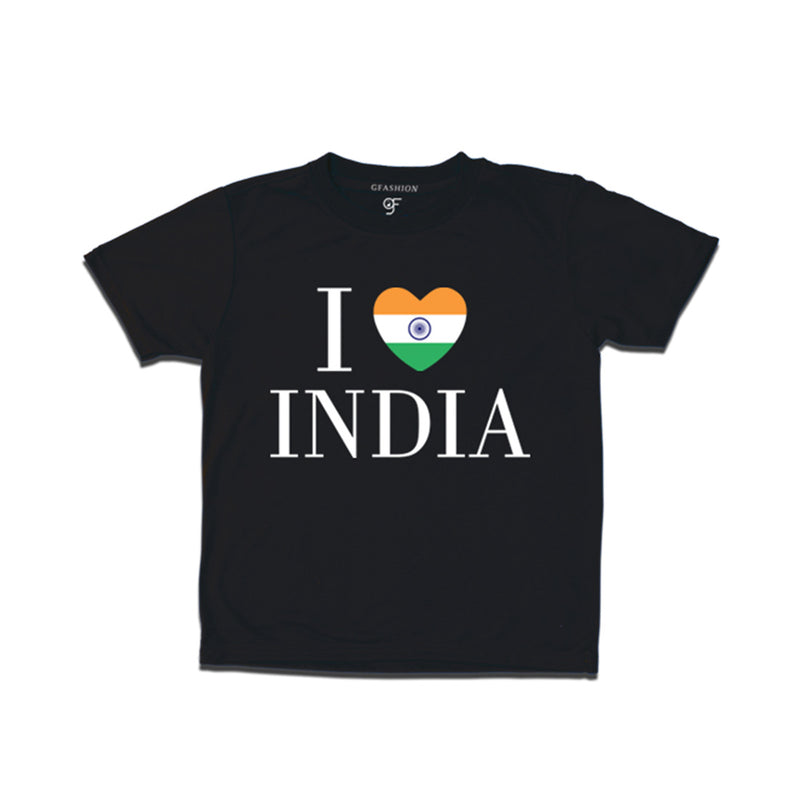 I love India Boy T-shirt in Black Color available @ gfashion.jpg