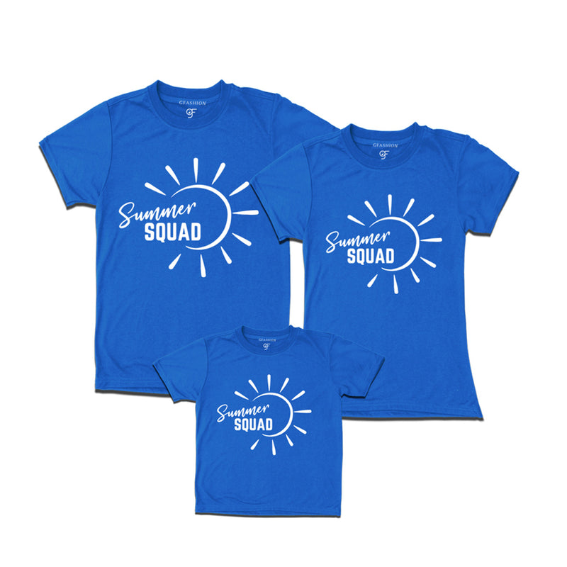 summer squad printed t shirts