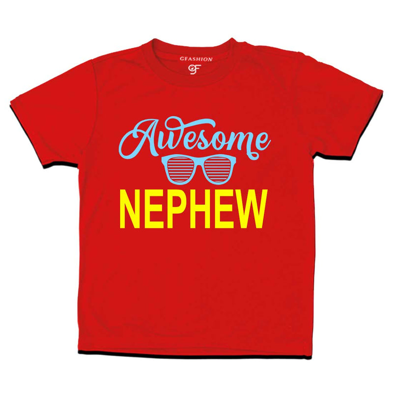 Awesome Nephew T-shirts-red-gfashion