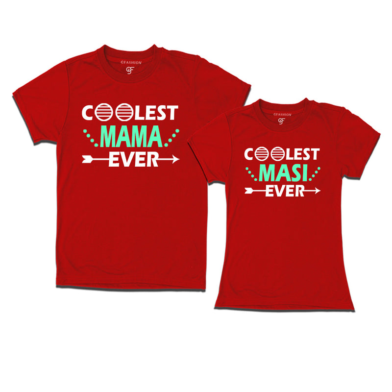 coolest mama masi ever t shirts-red-gfashion