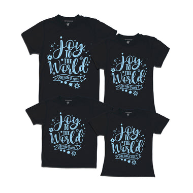 joy to the world  Christmas t shirts for family