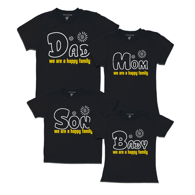 dad mom son daughter t shirts