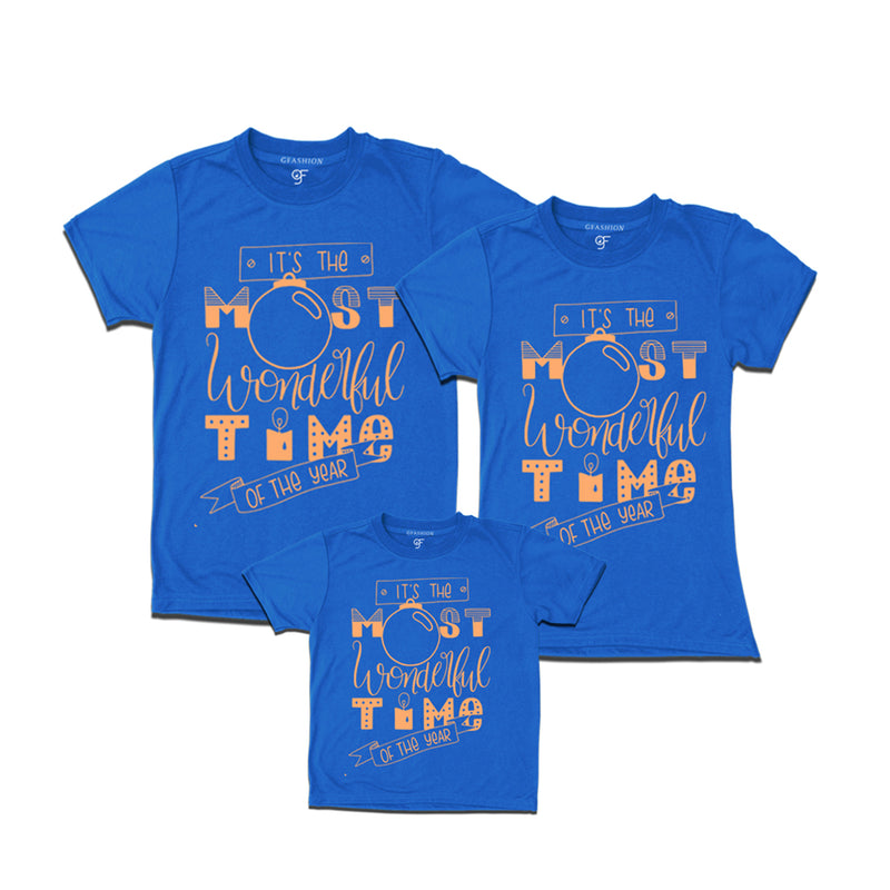 christmas matching family t-shirt for dad mom and boy