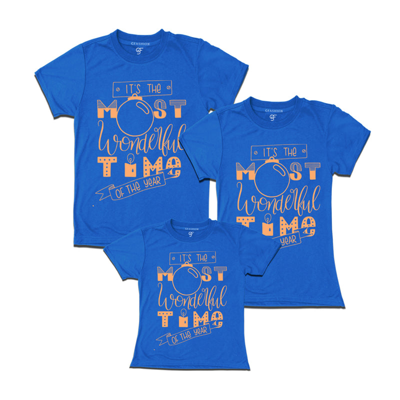 matching Christmas family t-shirt for mother father and kids