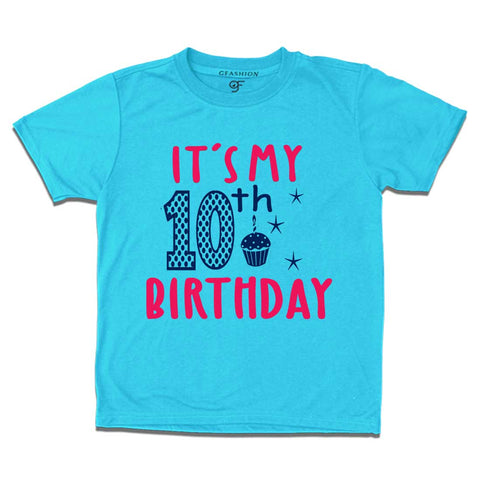 10th Birthday Boy T-shirt