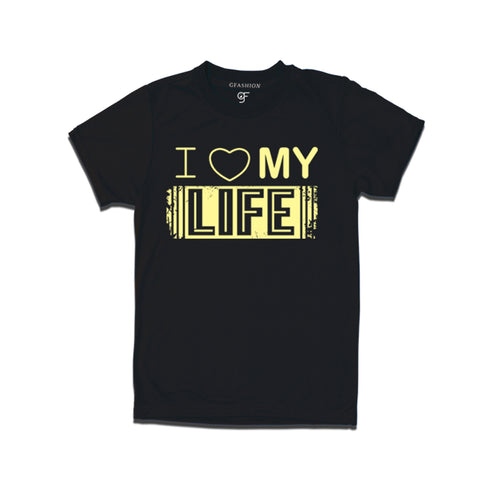 i love my life  men's t shirts