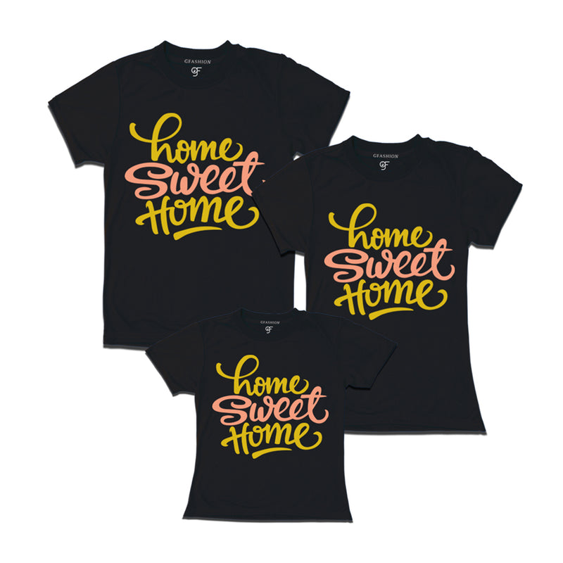 home sweet home matching family t-shirt