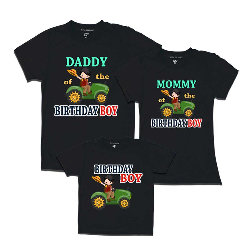 Farmer Theme Birthday Boy T-shirts For Family