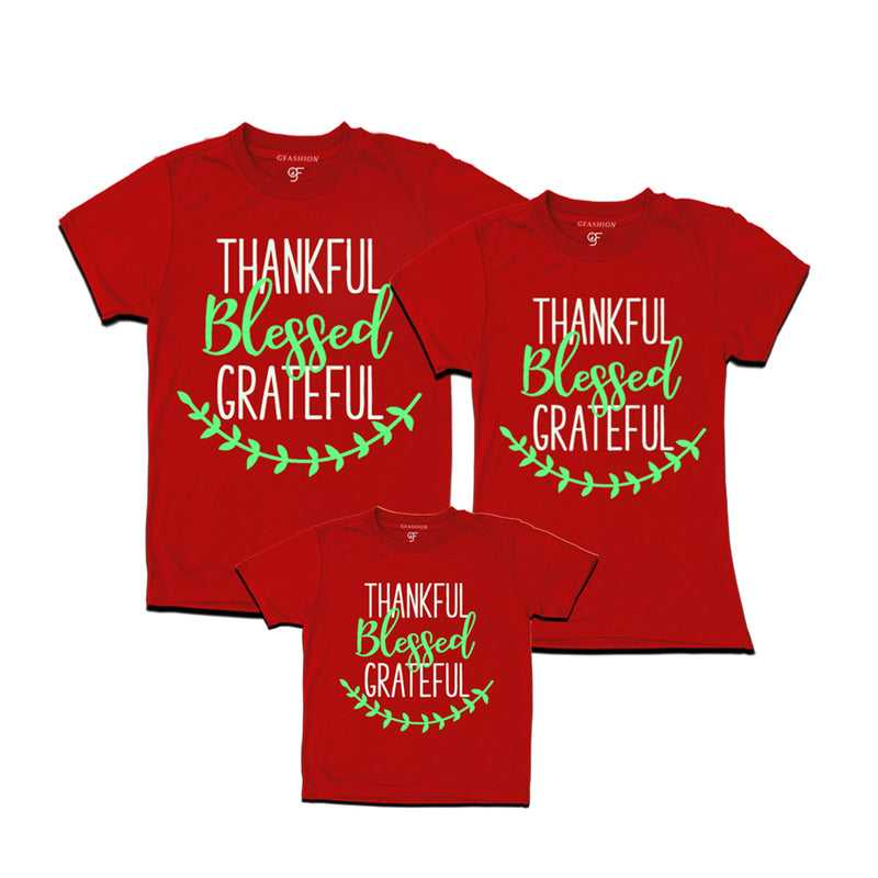 thankful blessed grateful teeshirts