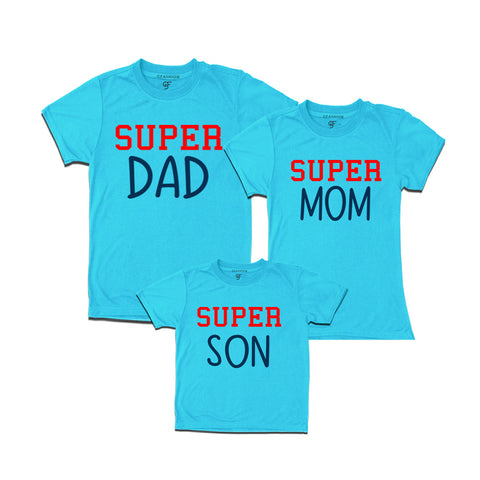 SUPER DAD-SUPER MOM-SUPER SON