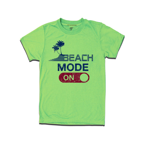 men's beach mode on t shirts
