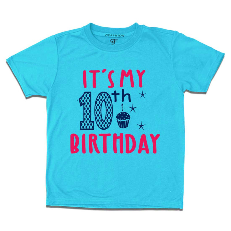 10th Birthday Girl T-shirt