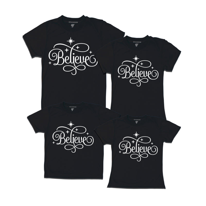 believe Christmas t-shirts