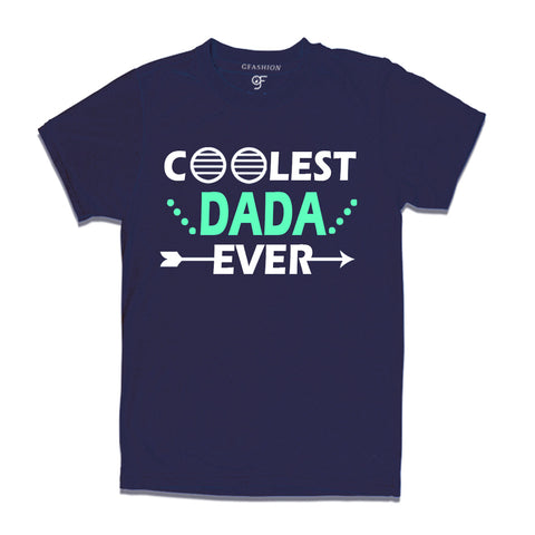 coolest dada ever t shirts-navy-gfashion