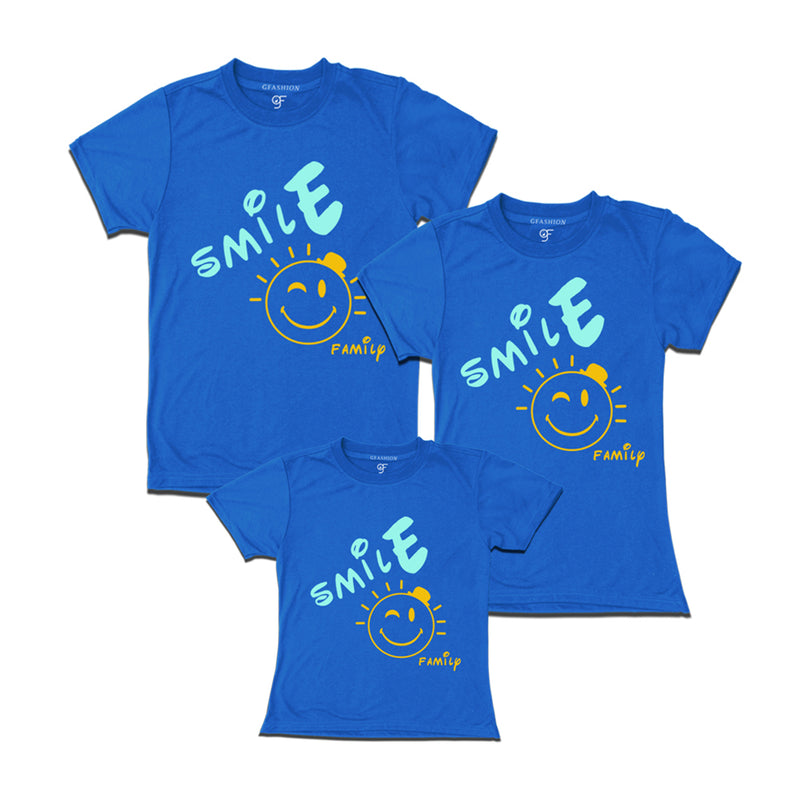 Celebrate this occasion with matching smile family t-shirt 