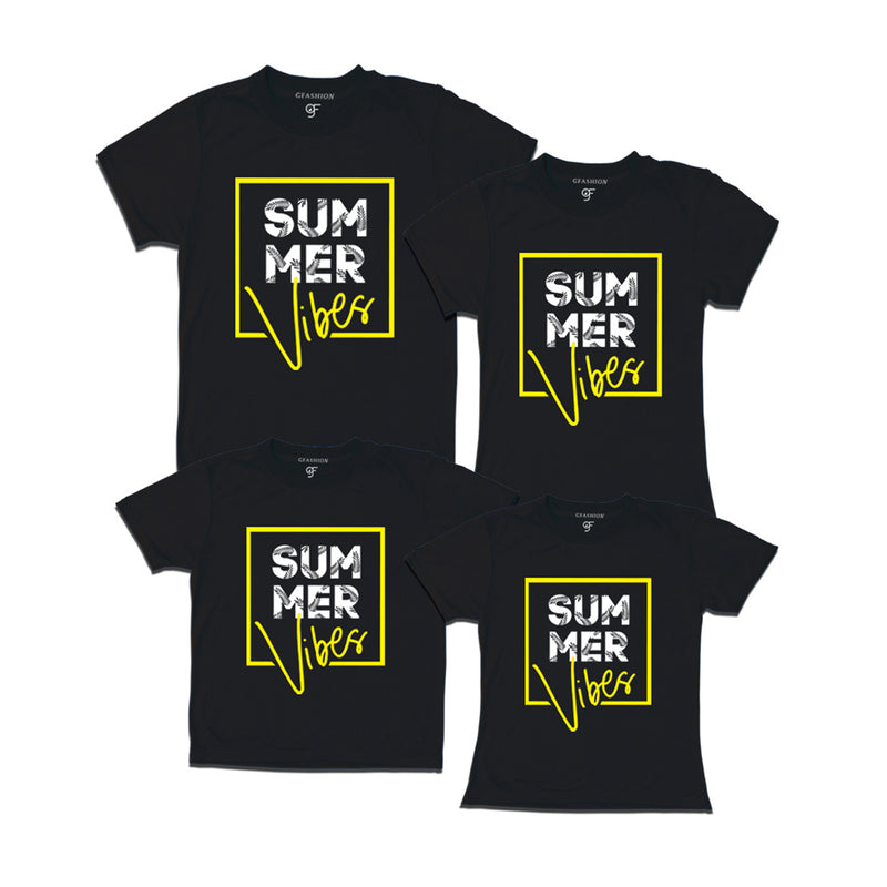 summer vibes vacation group tees